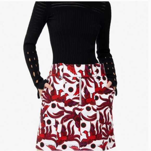 Kenzo Flying Phoenix skirt
